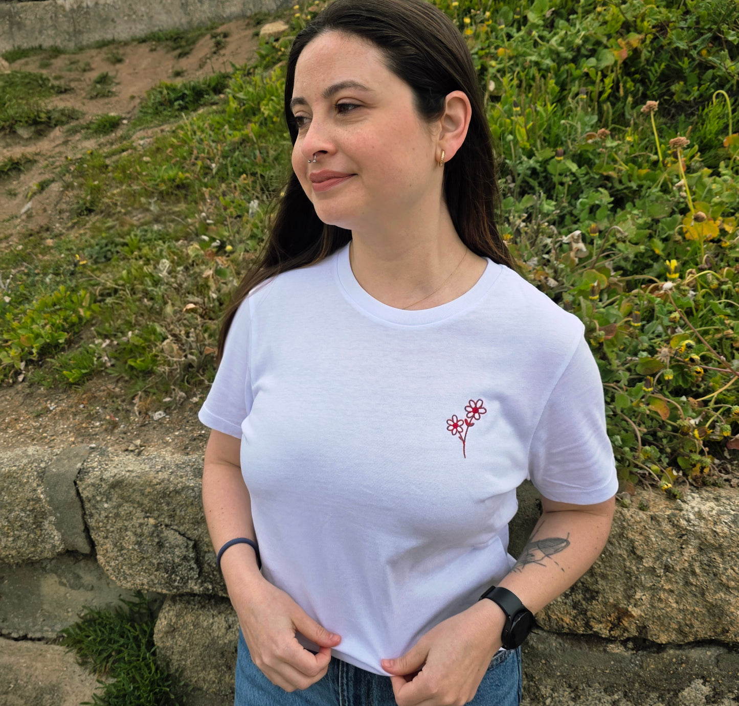 T-shirt Flores